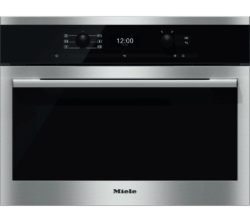 MIELE  DG6300 Steam Oven - Black & Steel